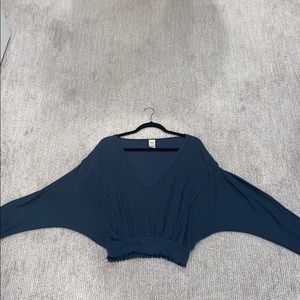 Free People Boho Long Sleeve Top
